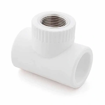  Тройник ПП 20х1/2" ВР белый MeerPlast купить в Минске | Низкая цена.