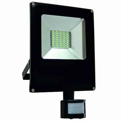 Светодиодный (LED) прожектор FL Sensor Smartbuy-10W/6500K/IP65 (SBL-FLSen-10-65K) купить в Минске | Низкая цена.